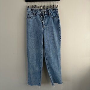 PacSun high rise straight Jean size 25
